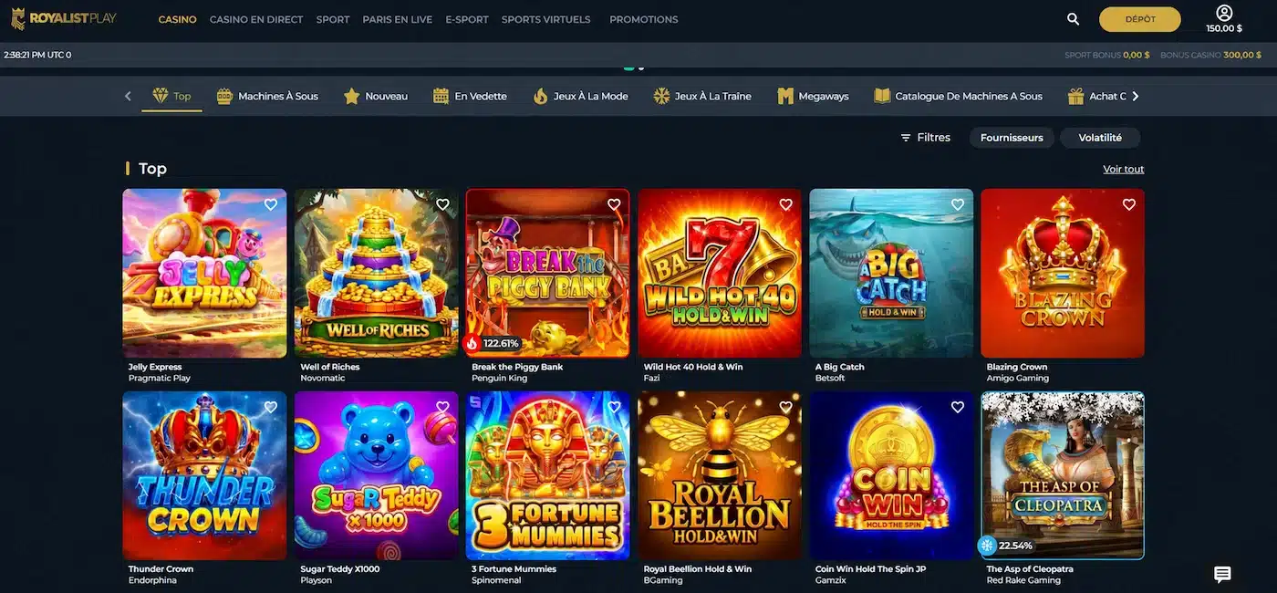 Royalistplay betting site
